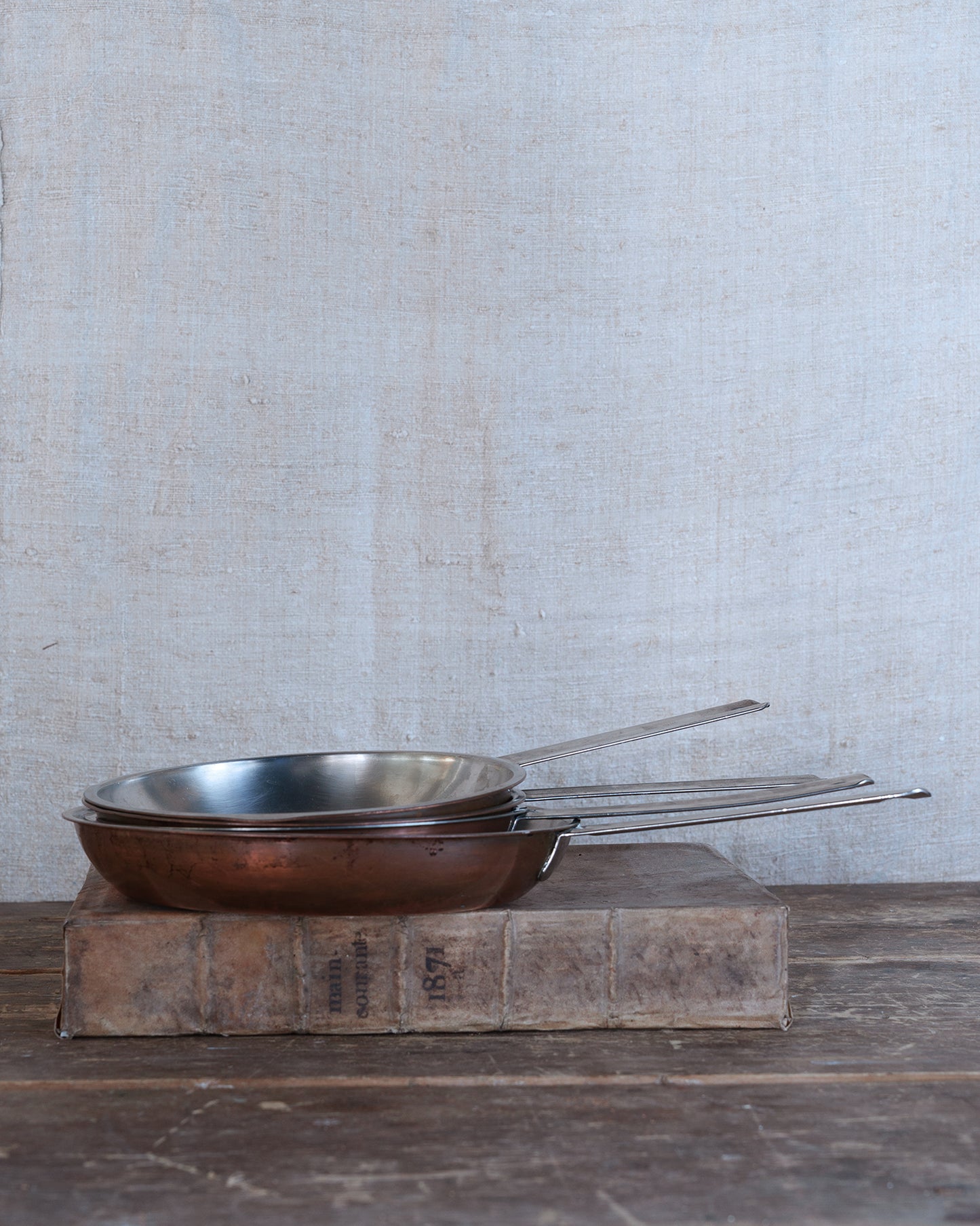 Les poêles en cuivre