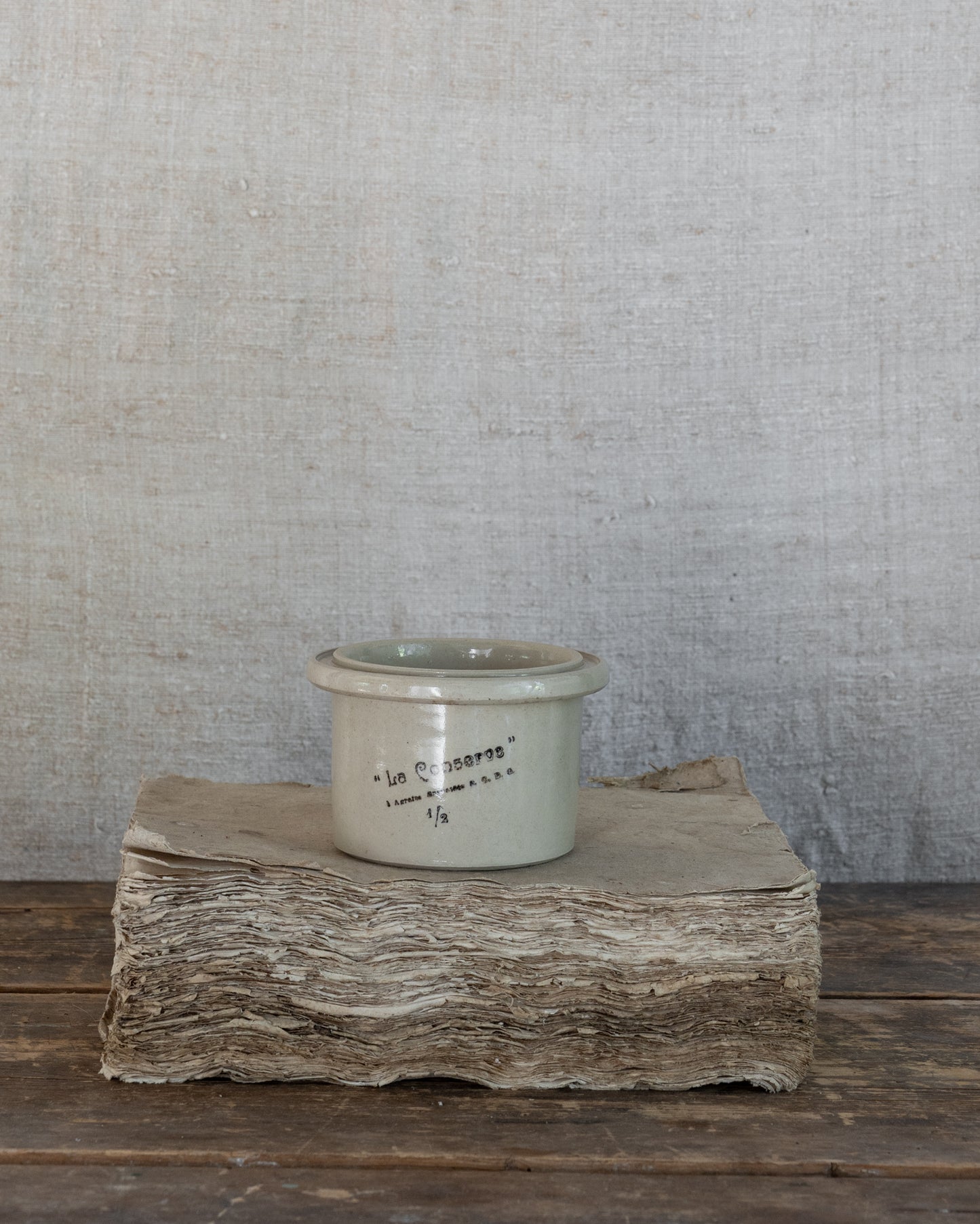 Le pot de rangement