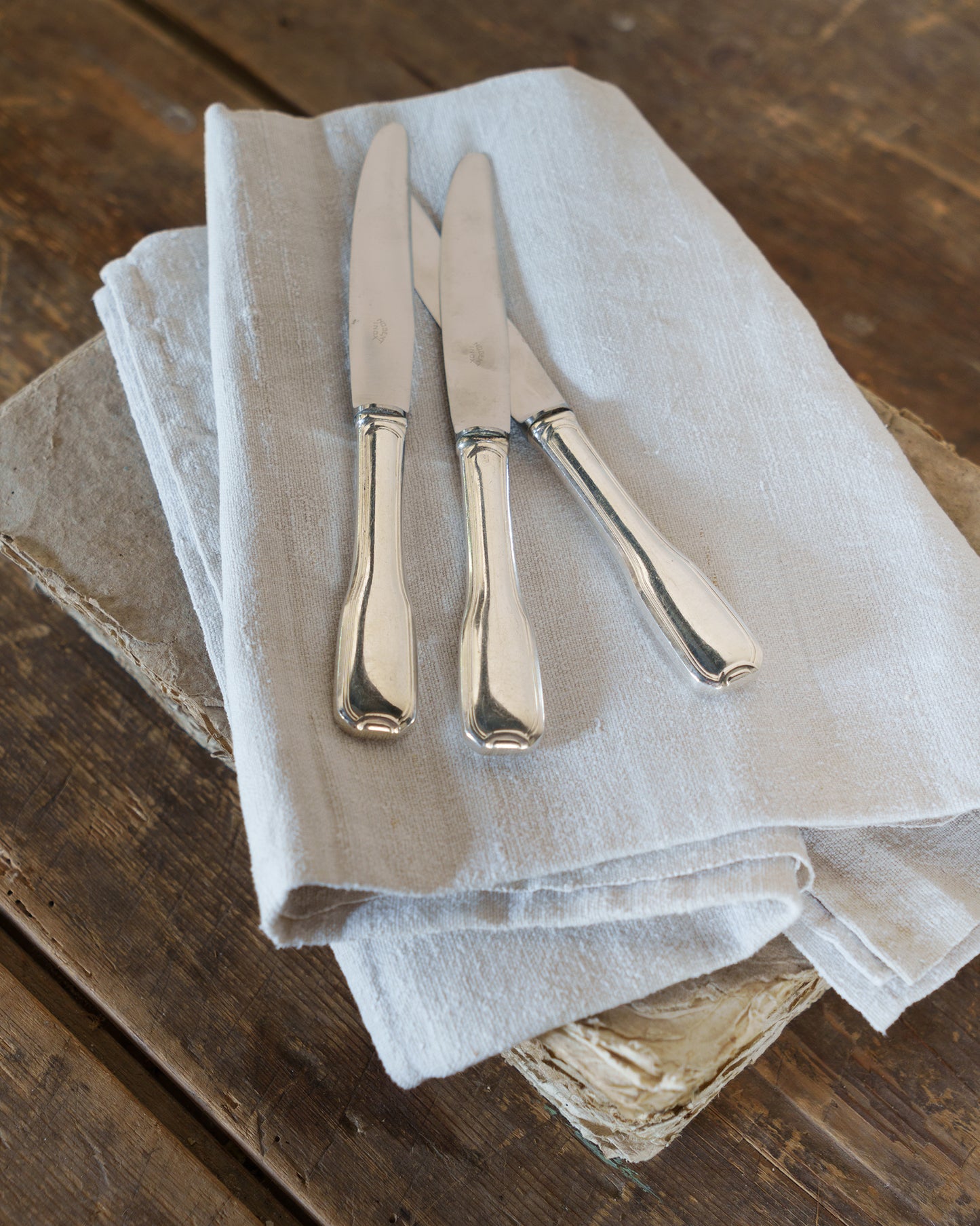 Les couteaux à dessert